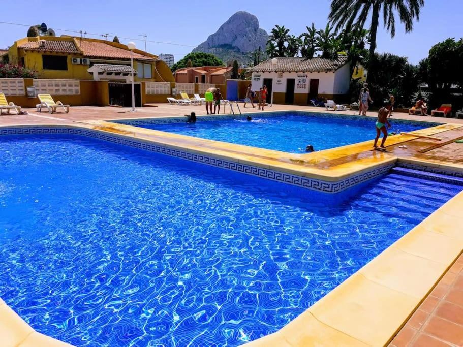 Bungalow In Calpe - Swimming Pool And Tennis Court מראה חיצוני תמונה